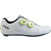 Northwave Revolution Scarpe Ciclismo Strada Unisex, Suola Morph Carbon, Doppio SLW3, Scarpe Bici da Corsa, Light Grey Sage EU 46
