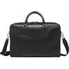 Fossil Asher borsa da uomo, LiteHide™ cartella in pelle nera, L: 40,6 cm, L: 8 cm, H: 27,9 cm, MBG9614001