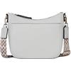 bugatti Mare 3.0 - Piccola borsa a tracolla da donna in ecopelle, elegante e maneggevole, Bianca