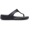Crocs Infradito da donna con zeppa Boca, Nero, 41/42 EU