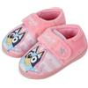 Bluey Pantofole per bambini e ragazze, con licenza ufficiale, con cinturino ricamato, in morbido peluche, rosa, taglie UK 6-12 A2Z 4 Kids Exclusive, rosa, 27 EU