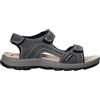 Valleverde Sandalo con Velcro Regolabile 54802 Grigio (Numeric_45)