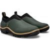 Rouchette Zoccolo Trial Verde - Zoccolo da giardino in gomma naturale con fodera in neoprene, suola crunturata antiscivolo, scarpa multi-attività all'aperto