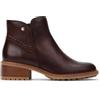 PIKOLINOS Medina Stivaletti con tacco da donna | pelle | chiusura con cerniera | tacco medio | taglia UK 2-8, Caoba, 9.5-10