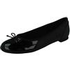 Clarks Couture Fioritura Womens Nero Ballerine Brevetto 7.5 D (M) UK/ 41.5 EU Nero Vernice