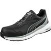 PUMA Albatros Zoom Black Low S3S ESD FO HRO SR Scarpe antinfortunistiche leggere da uomo antiscivolo senza metallo cappuccio in fibra di vetro