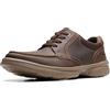 Clarks Bradley Vibe, Oxford Uomo, Pelle di Cera d'api, 39 EU Larga