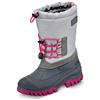 CMP KIDS AHTO WP SNOW BOOTS, Scarpone da Neve, Unisex - Bambini e ragazzi, Grigio (Ghiaccio), 30 EU