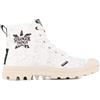 Palladium Pampa Demodog, Ankle Boot Unisex-Adulto, Bianco Crema, 42 EU