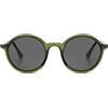 KOMONO Madison Fern Unisex Round Bio Nylon G850 Sunglasses for Men and Women with UV Protection and Scratch-Resistant Lenses