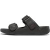 Fitflop Gogh Moc - Leather, Sandali a ciabatta Uomo, Nero (Black 001), 41 EU