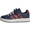adidas Unisex - Bambini e Ragazzi Marvel Spider-Man Grand Court Shoes Kids, Dark Blue/Active Maroon/off White, 39 1/3 EU
