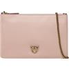 Pinko Flat Classic Vitello Seta, Borsa Donna, O81q_cipria-antique Gold, Taglia unica