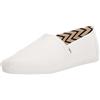 TOMS Recycled Cotton Alpargata, Mocassino Basso Uomo, Bianco, 41 EU