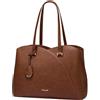 LOVEVOOK Borsa Donna Grande, Borsa da Lavoro Borse Università Borsa porta PC 17 Pollici, Borsa Tracolla Shopper Tote Bag per Ufficio Scuola