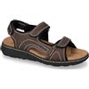 Valleverde 36921, Sandali da Uomo Regolabili con Strappo (Brown, Sistema Taglie Calzature EU, Adulto, Numero, Media, 43)