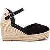 REFRESH - Espadrillas Donna Nero - Scarpe comode e versatili - Moda casual - Modello 17264406 (Misurare 41)