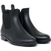 Geweo Stivali Di Gomma Donna Chelsea Uomo Impermeabile Antivento in Nero Marrone Grigio Rosso Bianco Taglia 35-43