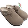 BIOMODEX CIABATTE Sabot BORCHIATA donna vera pelle e borchie SIBYLLA ROCK cinturino e sottopiede SOFT - MADE IN ITALY