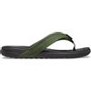 Crocs Infradito Yukon Surf da uomo, verde militare/nero, taglia 42, Verde militare, nero., 12 UK