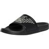 Emporio Armani Ciabatte Mare Uomo, Black/White, 46