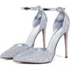 Zhabtuc Tacchi Alti, Décolleté da Donna D'Orsay Cinturino alla Caviglia Punta a Punta Scarpe da Sposa per Feste, Altezza Tacco 12 cm, 36-42 EU
