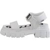 Buffalo JoJo - Sandal Platform - Imi Nappa - Bianco Imitation Leather