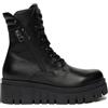 Nero Giardini I514910D Anfibi Donna in Pelle - Nero 40 EU