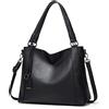 Sacmill Borsetta per donna borsetta superiore manico in pelle borsa spalla grosso materiale leggero per donna