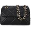 Gladdon Borsa a tracolla trapuntata da donna, piccola borsa a tracolla con catena, alla moda, graziosa borsa di design