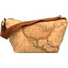 ALVIERO MARTINI 1a classe D03760000010, Borsa a Tracolla Donna, Beige (Multicolore), 17 x 21 x 40 cm (W x H x L)