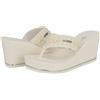 GUESS, Sandali Silus con zeppa da donna, Bianco 140, 41 EU