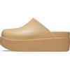 Crocs Dylan Platform Clog 34-35 EU Wheat