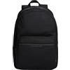 Tommy Hilfiger Uomo Zaino Repreve con Scomparto per Laptop, Nero (Black), Taglia Unica