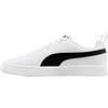 PUMA Puma Rickie Junior - Sneakers stringate Bianco White/Black 03