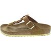 Birkenstock 1021355 Gizeh Braided cognac, Oiled Leather INFRADITO Donna, Cognac EU 36