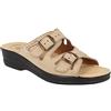 Fly Flot PANTOFOLA Donna 2 FIBBIE 36 Beige