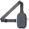ROLLINK Mini Bag Go - Marsupio a tracolla da uomo, resistente, con guscio rigido, antifurto, resistente a tagli e tagli, impermeabile, ferro., 8.2" x 4.7" x 2.3"