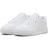 PUMA Caven III Jr, Sneakers, Bianco Argento, 36.5 EU, Bianco Argento, 4.5 UK