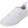PUMA Rickie Jr, Sneakers Unisex - Bambini e ragazzi, Bianco, 37 EU