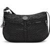 Kipling IZELLAH Tracolla media, Signature Emb (Nero)