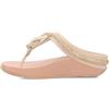 FitFlop Fino Classic Crystal Chain Sandali da donna in pelle | pelle, ammortizzazione, strass, casual, slip-on