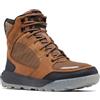 Columbia Portlander Boot Omni-Heat Infinity, Stivali da neve Uomo, Dark Brown/Spice , 40.5 EU