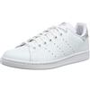 Adidas Stan Smith J, Scarpe da Ginnastica Unisex - Bambini, Ftwr White/Ftwr White/Core Black, 36 2/3 EU