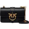 Pinko Donna Borsa A Tracolla 105856A0F1 Pelle Nero Taglia Unica
