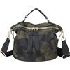 PAKFIEKS - Borsa a tracolla da donna, in nylon, antifurto, casual, leggera, da viaggio, shopping, borsa a tracolla