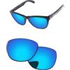 PapaViva Lenti di ricambio per Oakley Frogskins OO9013, Ice Blue - Polarized, Frogskin