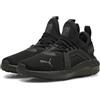 PUMA Soft Enzo 5 AC PS, Sportstyle Kids, Nero-Grigio Scuro Freddo, 35 EU