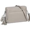 befen Borsa a Tracolla da Donna in Vera Pelle, Porta Carte di Credito RFID e Borsa a Tracolla, con Tracolla Regolabile