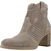 Nero Giardini E615110D Stivaletti Donna camoscio Forato Beige